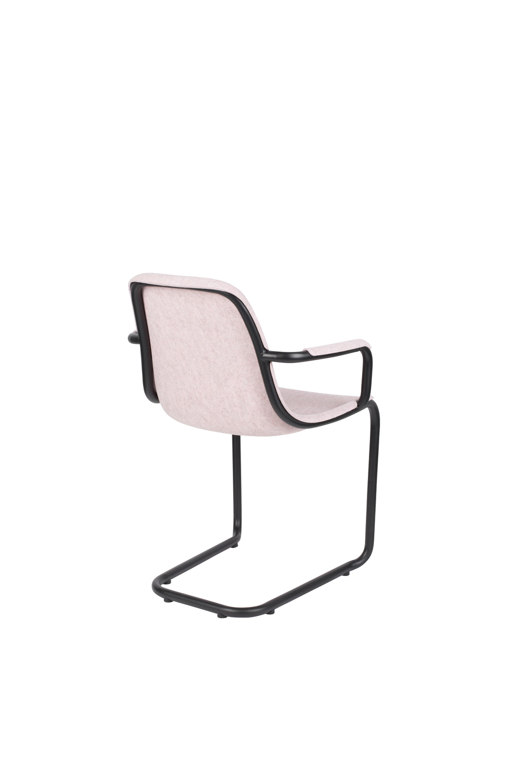 Thirsty - Lot De 2 Fauteuils De Salle À Manger - Plastique recyclé - Rose Pâle