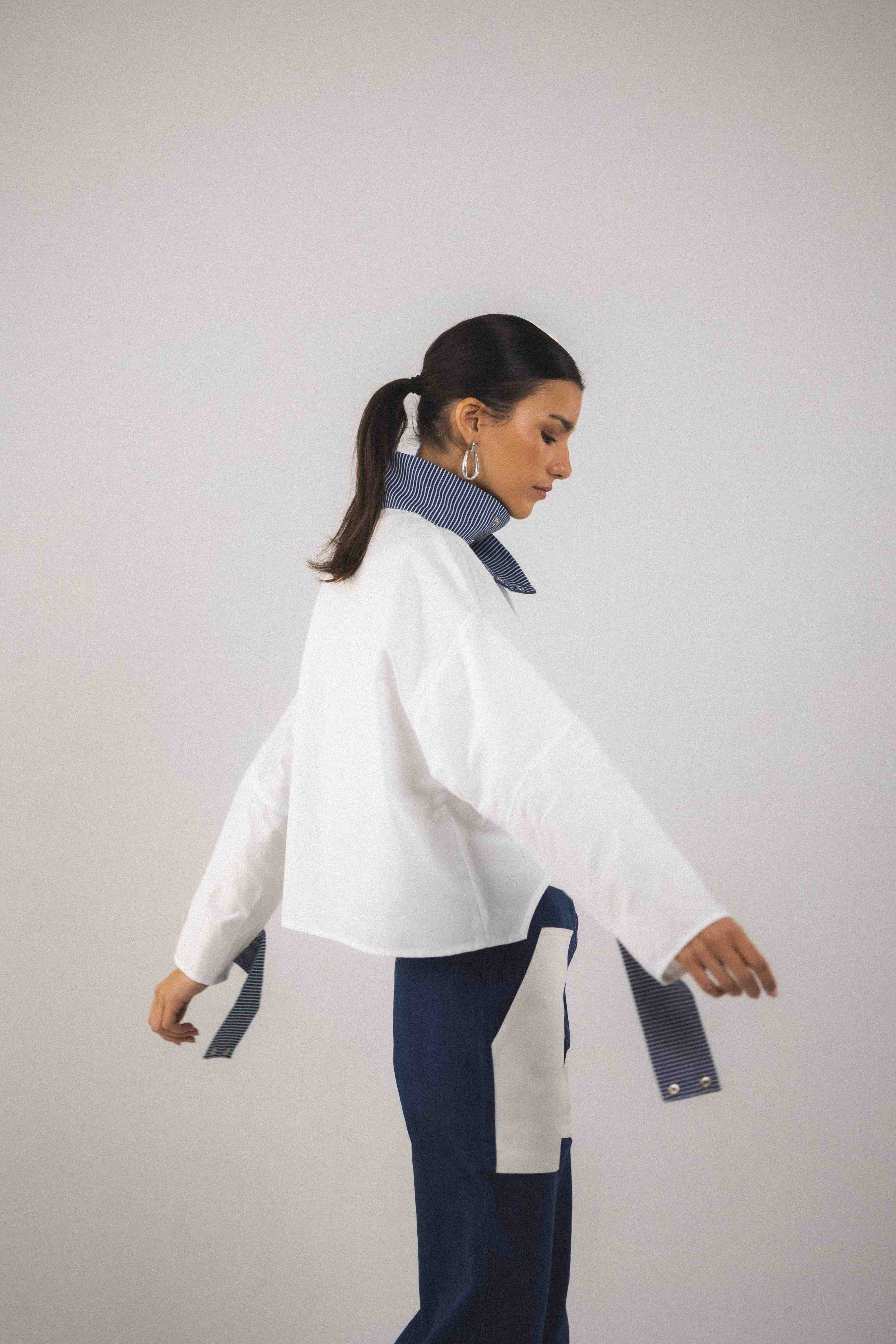 Chemise Col Montant - Aya