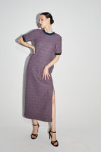 The Annalisa Dress In Multicolor Knit