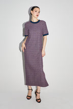 The Annalisa Dress In Multicolor Knit