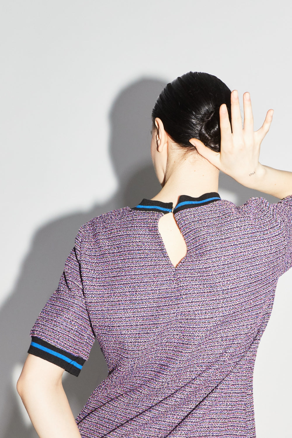 The Annalisa Dress In Multicolor Knit