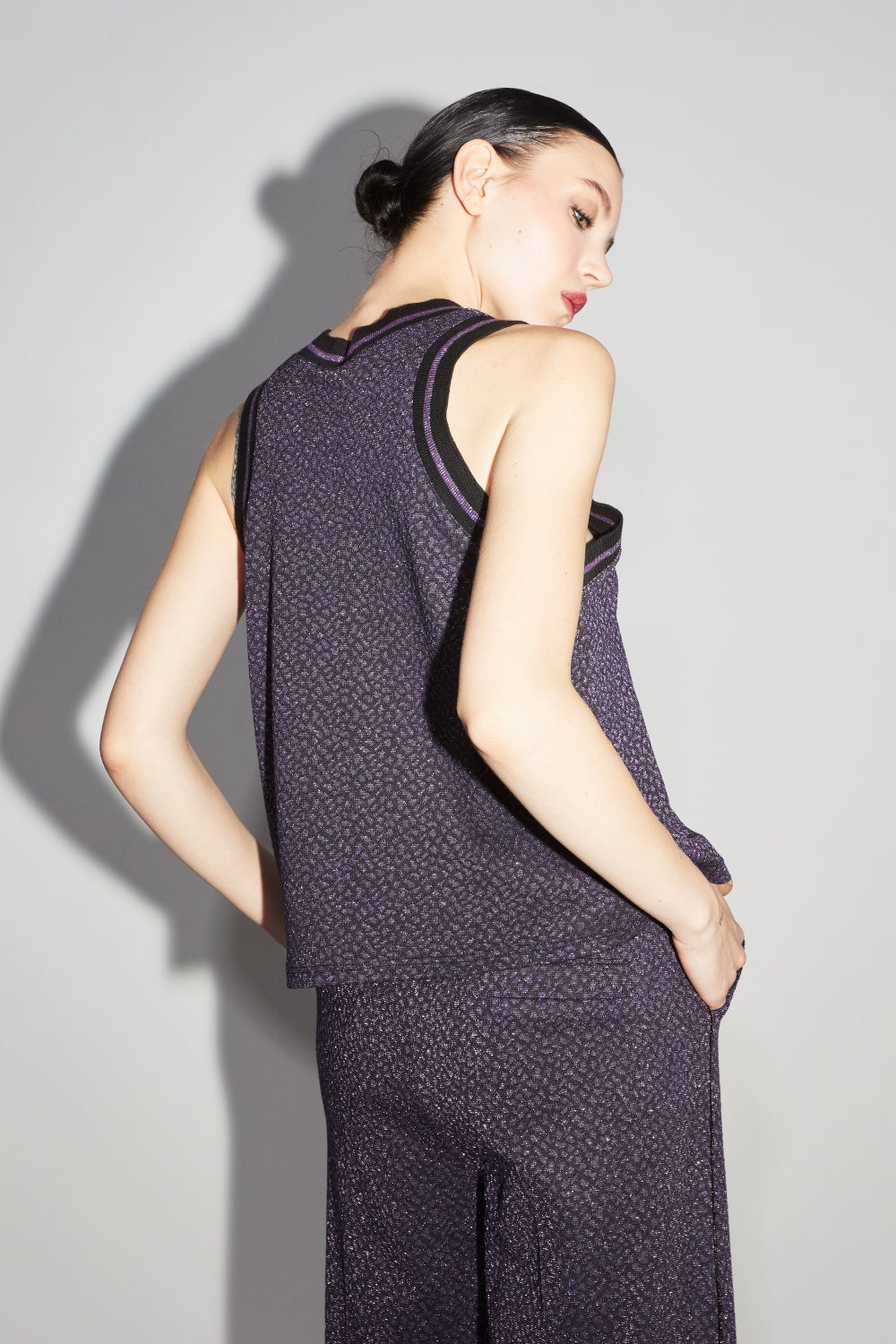 El top Marika de punto Léo Malva
