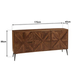 Kiara - Credenza - Marrone anticato