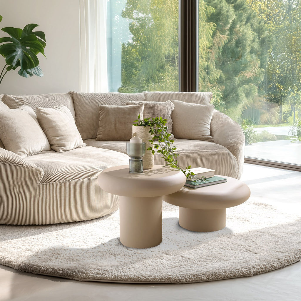 Hortense - Table Basse - Beige