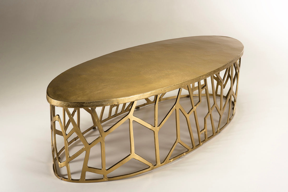 Johan - Sofabord - Guld