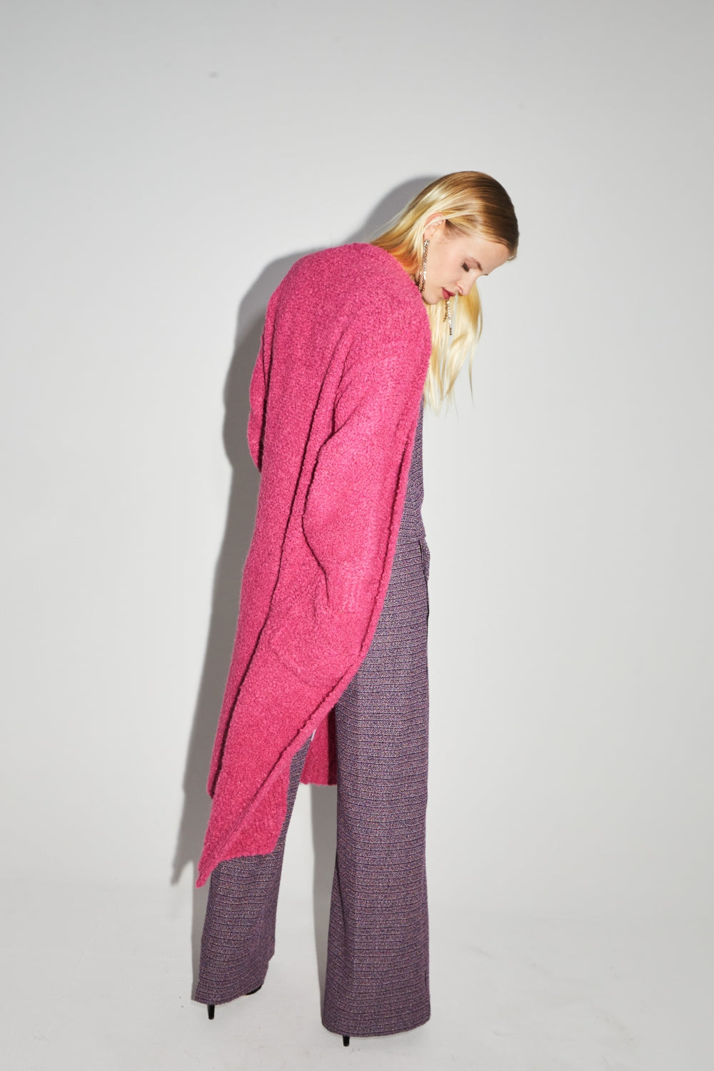Cardigan Esme Bouclettes - Lyserød