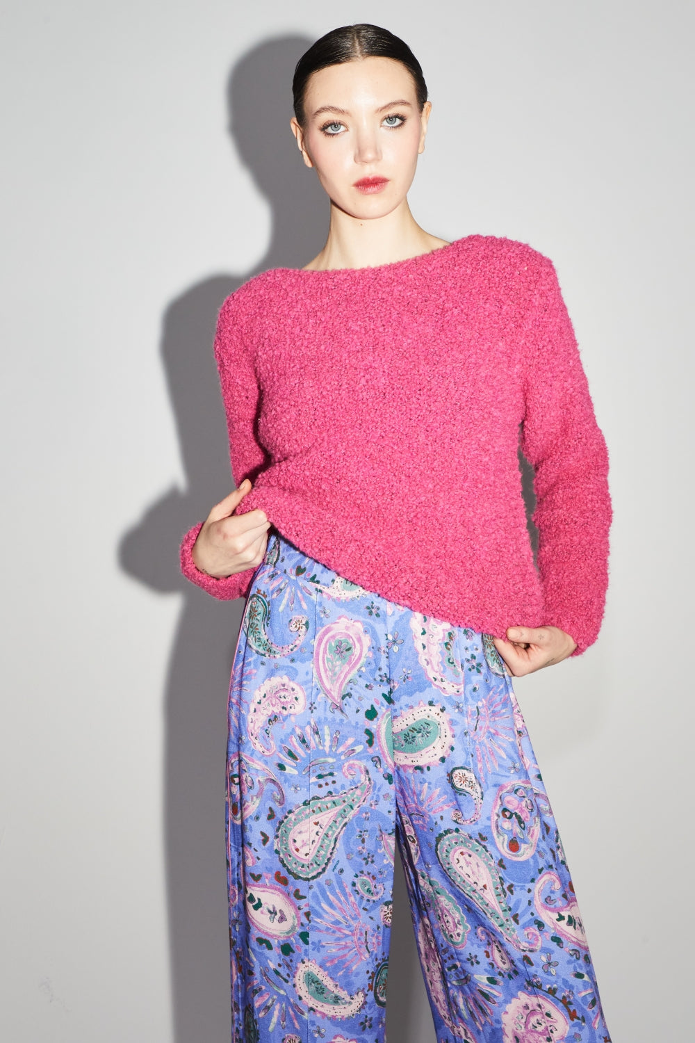 La Maille Gabrielle Bouclettes Rosa