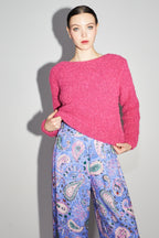 La Maille Gabrielle Bouclettes Rosa