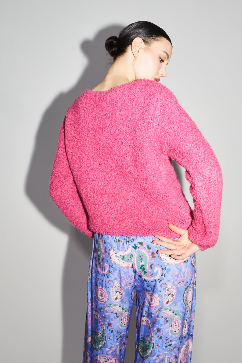 La Maille Gabrielle Bouclettes Rosa