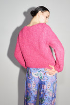 La Maille Gabrielle Bouclettes Rosa