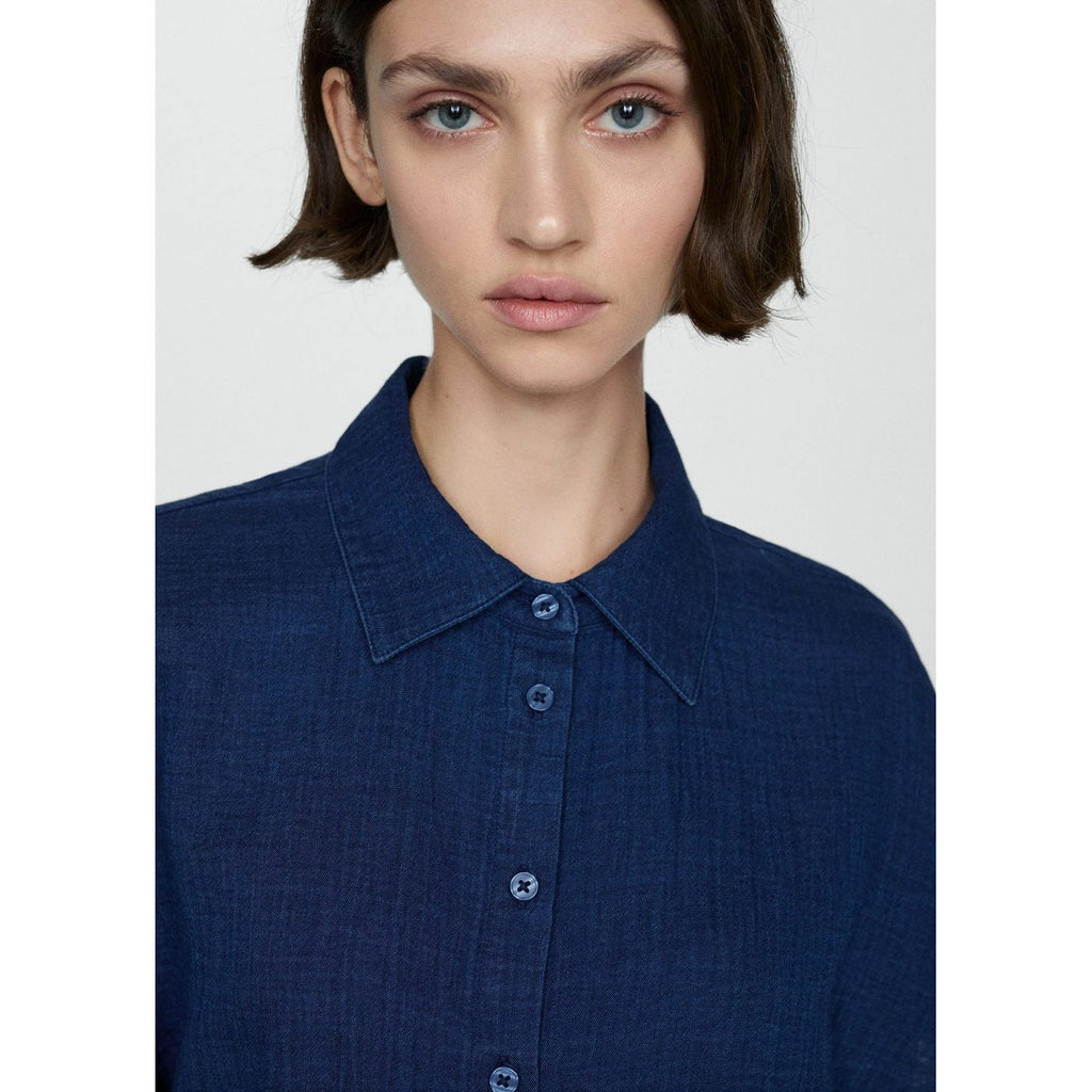 Combinaison Chemise En Jean - Night Blue