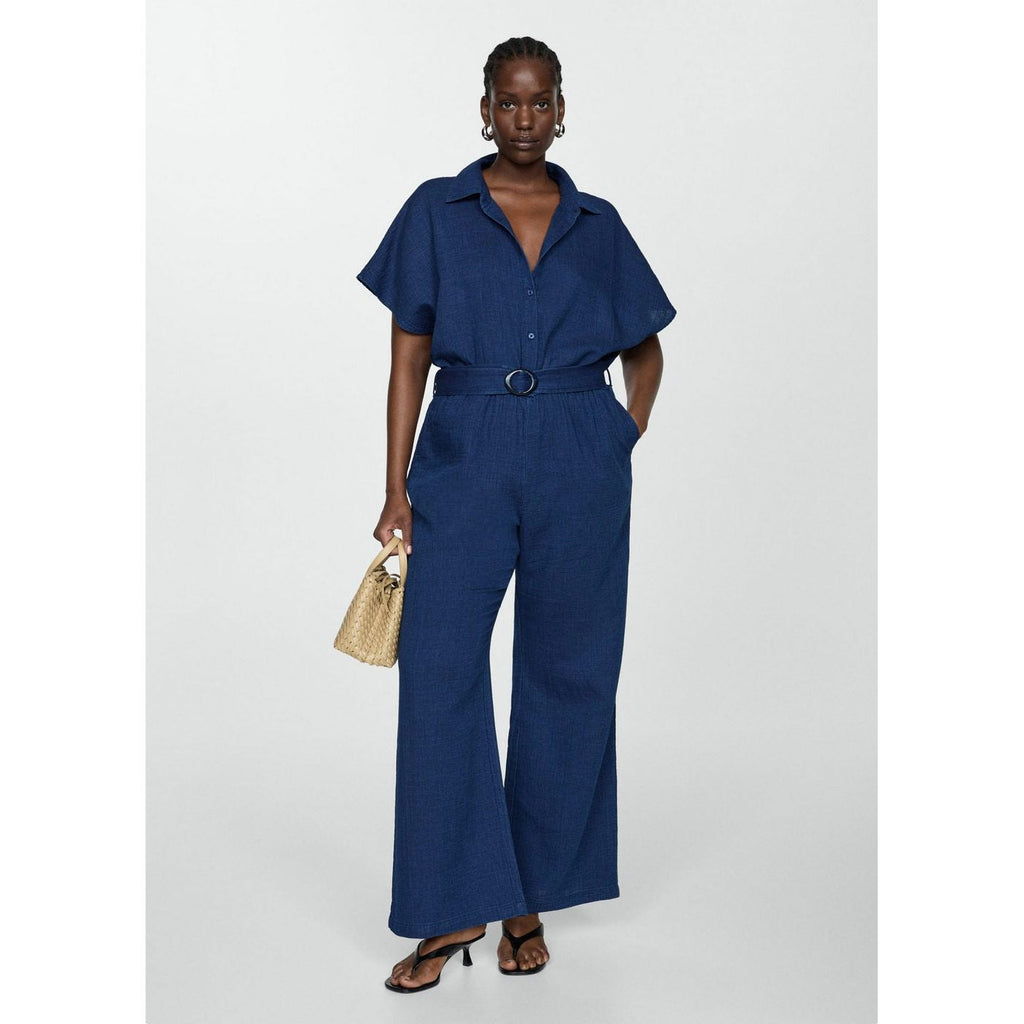 Combinaison Chemise En Jean - Night Blue