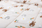 Edredón Estampado + Funda(s) De Almohada - Algodón Estampado - Pompón
