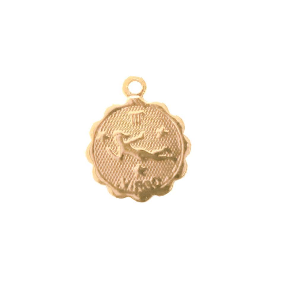 Médaille Astro Or Fin - Vierge