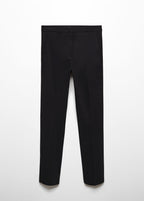 Pantalon Skinny Crop - Black