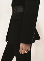 Pantalon Skinny Crop - Black