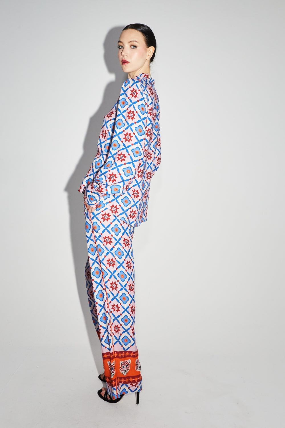 The Tracy Léo Géo Blue Pants