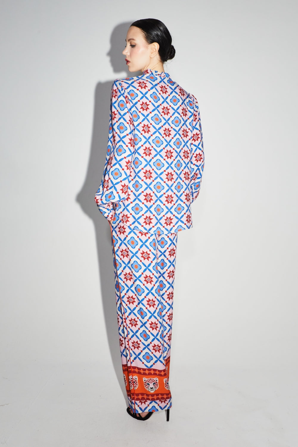 The Tracy Léo Géo Blue Pants