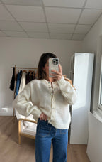 Cardigan Garance Écru