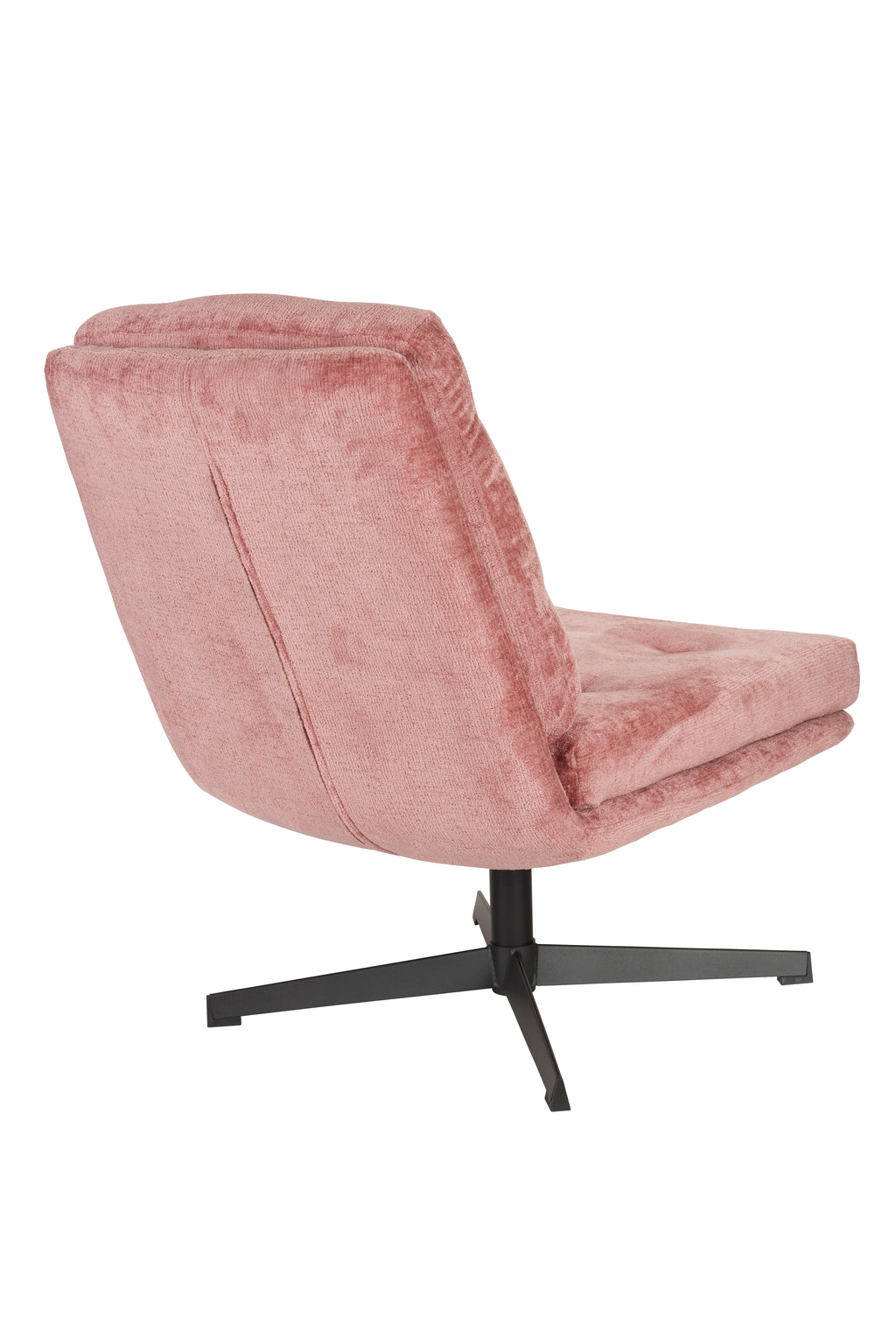 Kai - Fauteuil Lounge - Polyester - Rose