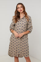 Dress - Taupe - Women