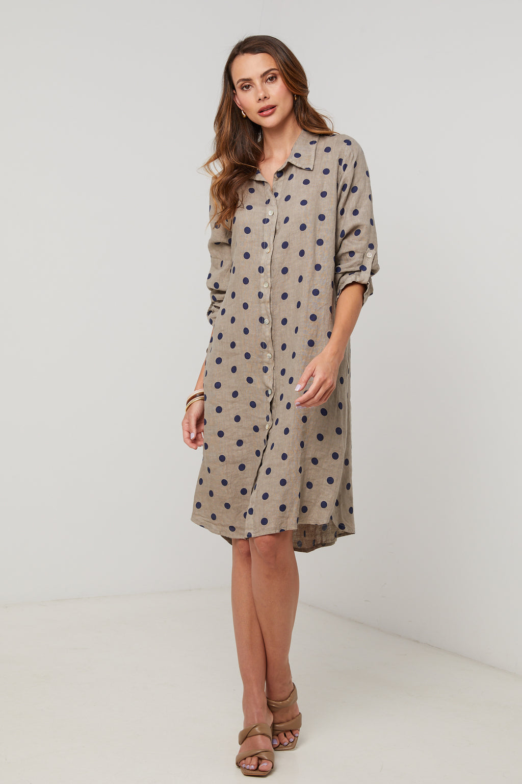 Dress - Taupe - Women