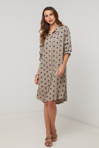 Dress - Taupe - Women