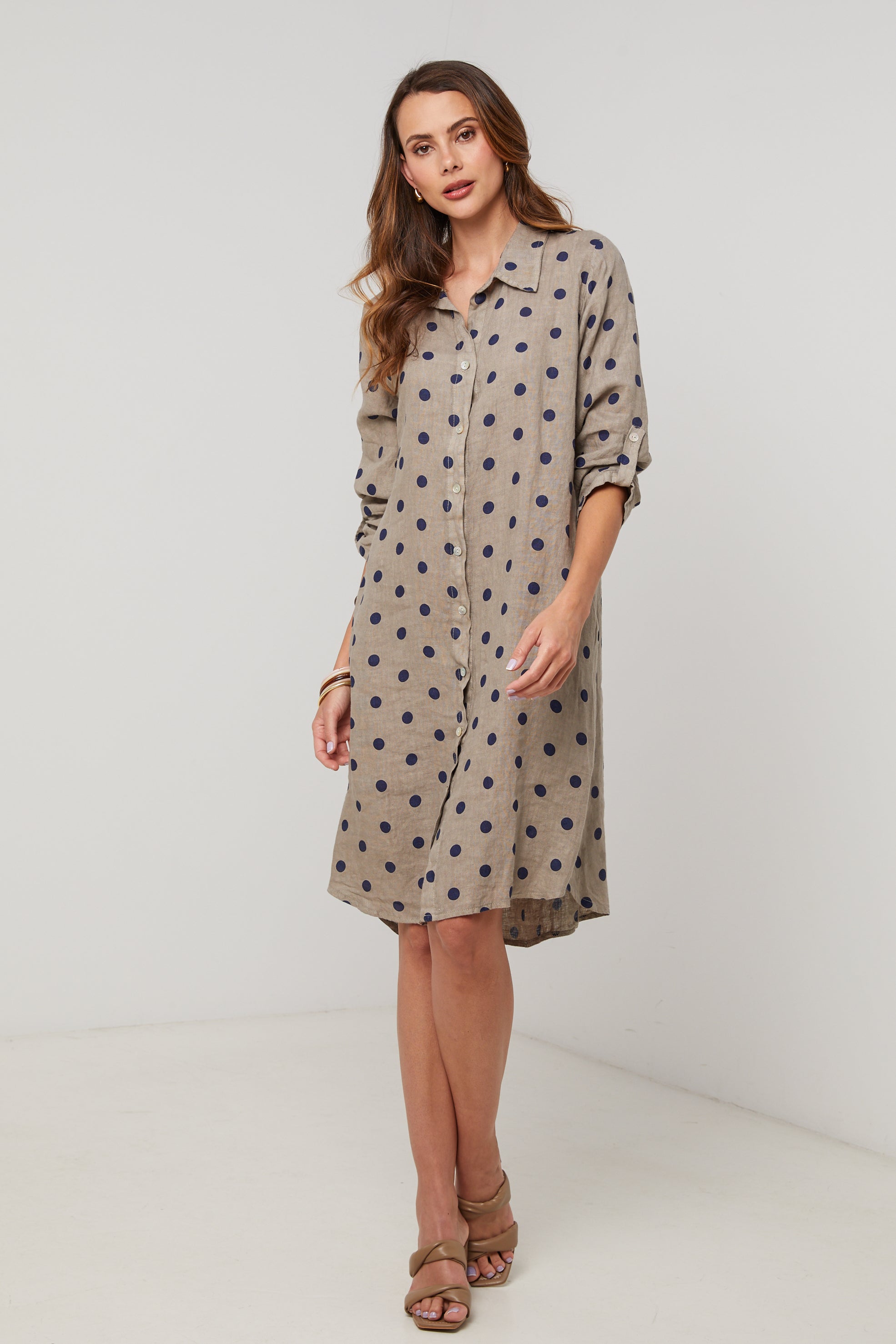 Dress - Taupe - Women