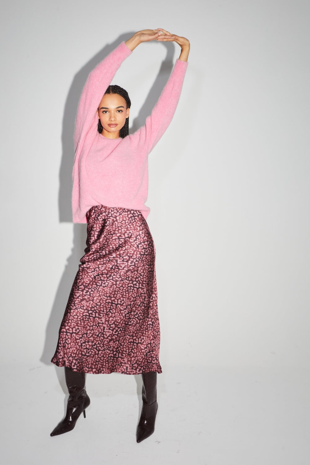 The Mermaid Skirt Serena Léonéo Bordeaux