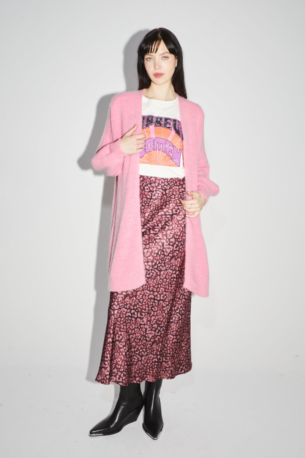 The Mermaid Skirt Serena Léonéo Bordeaux