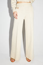 Le Pantalon Neil En Jersey Lurex Beige