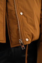 Anaïs Camel Puffer Jacket