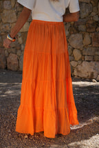Chloé Long Skirt - Orange