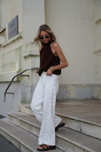 Top Caro de ante - Chocolate