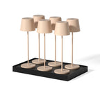 Kelly - Cordless Table Lamp - Steel - Beige