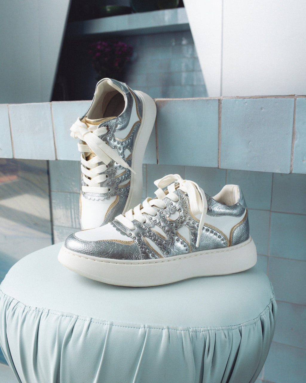 Sneakers Brava - Argent
