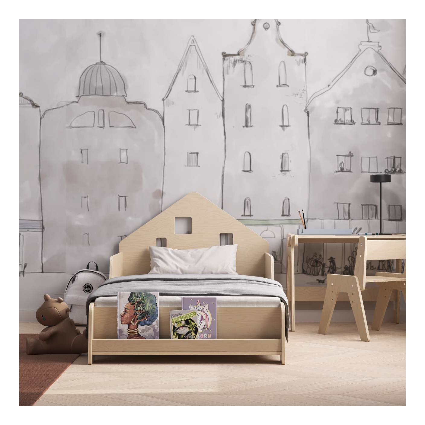 Extendable House Bed With LED Lighting