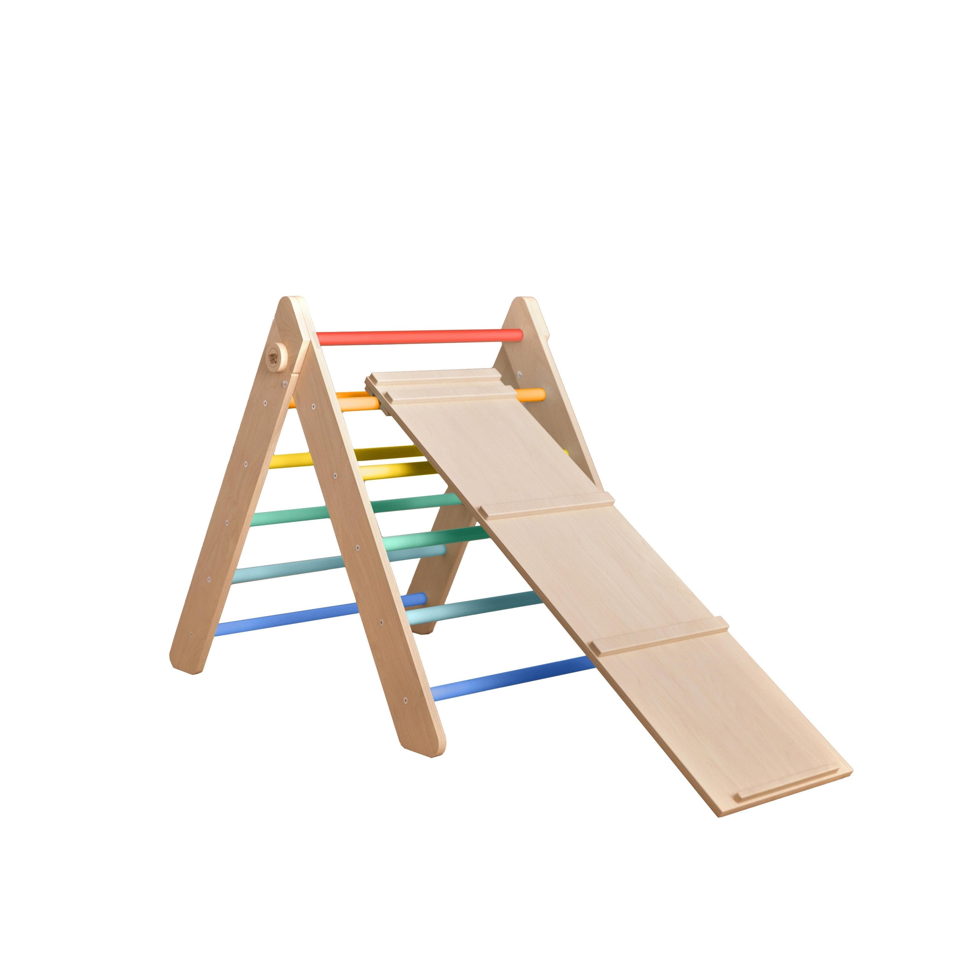 Triangle De Pikler + Grand Toboggan Double Face