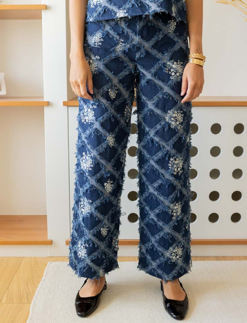 Blaue Hose Honoré