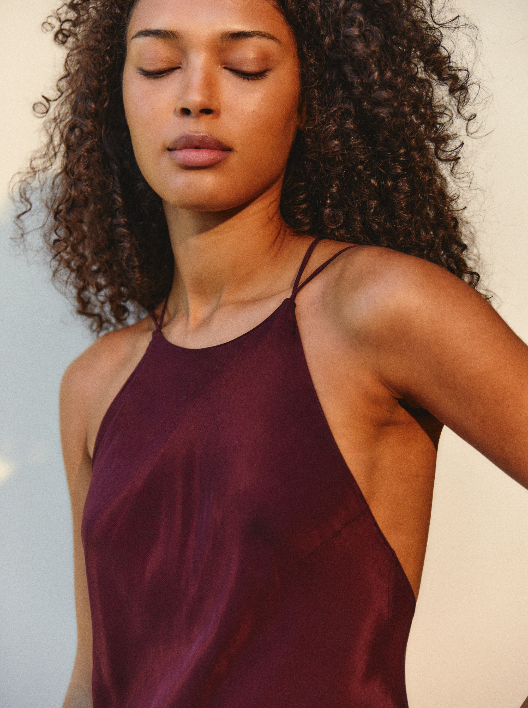 Robe Burgundy Blush