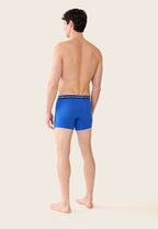 Boxer Lungo Redoutable in Cotone - Blu Nautico