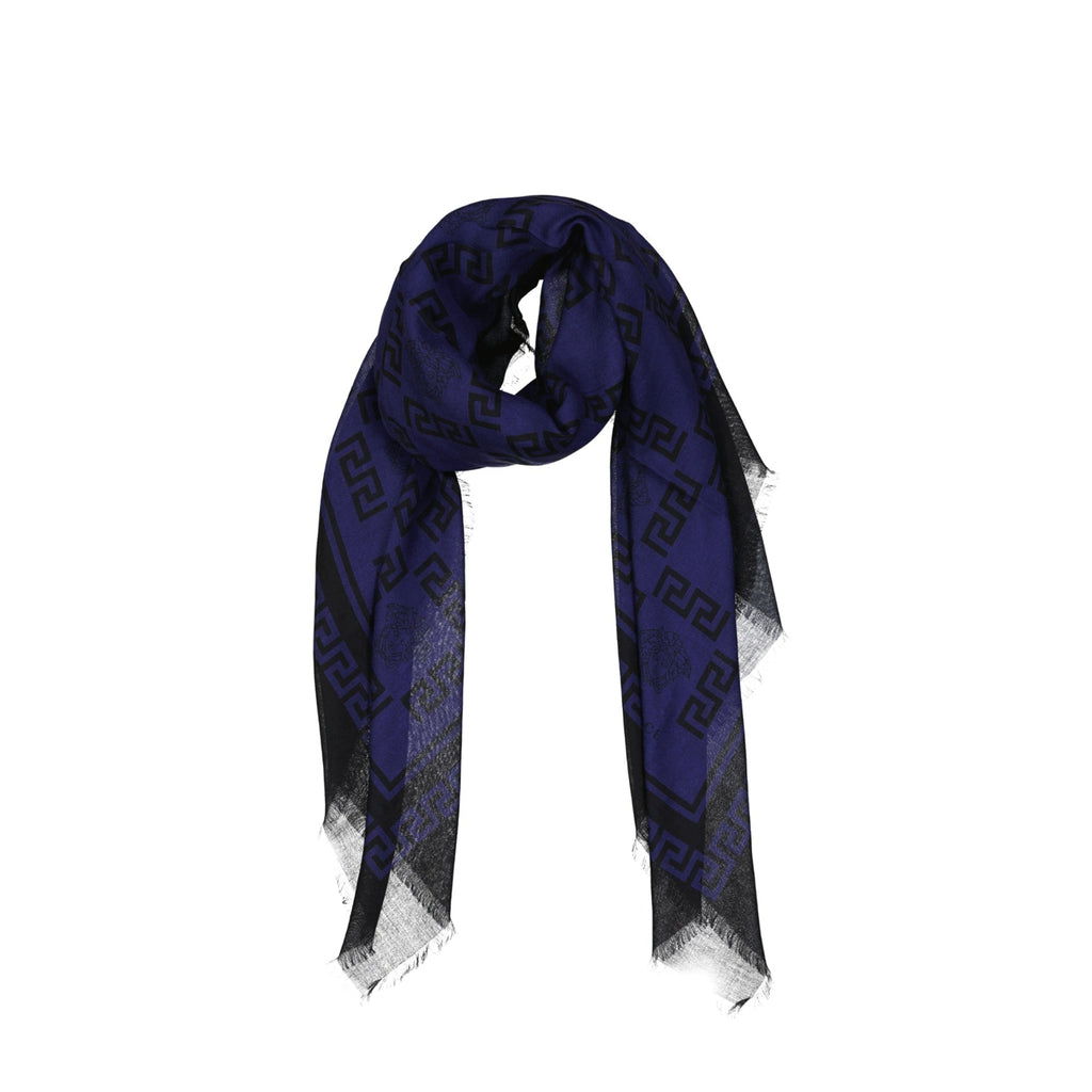 Versace - Square Scarf - Women - Blue