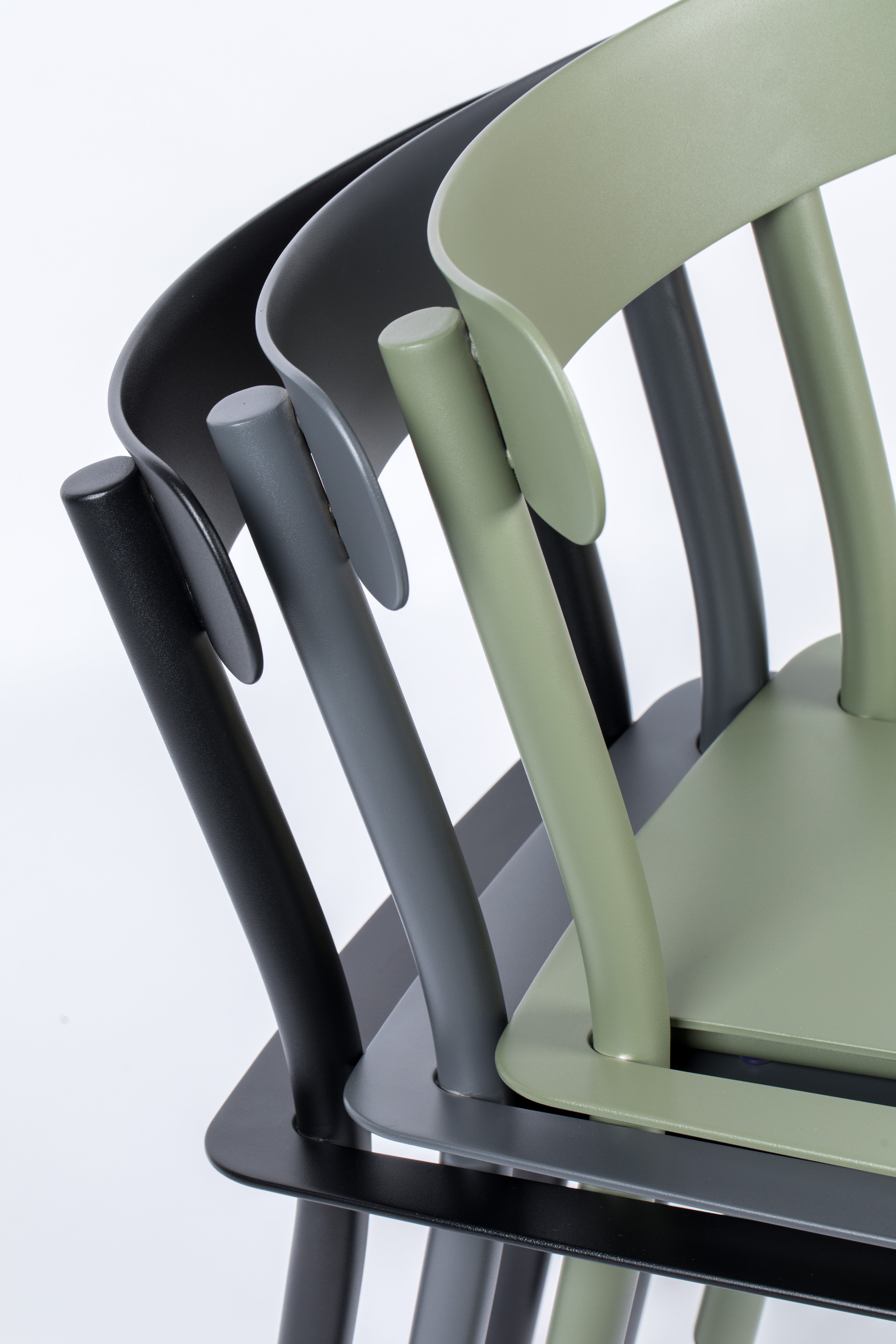 Friday - Chaise D'Extérieur - Aluminium - Noir