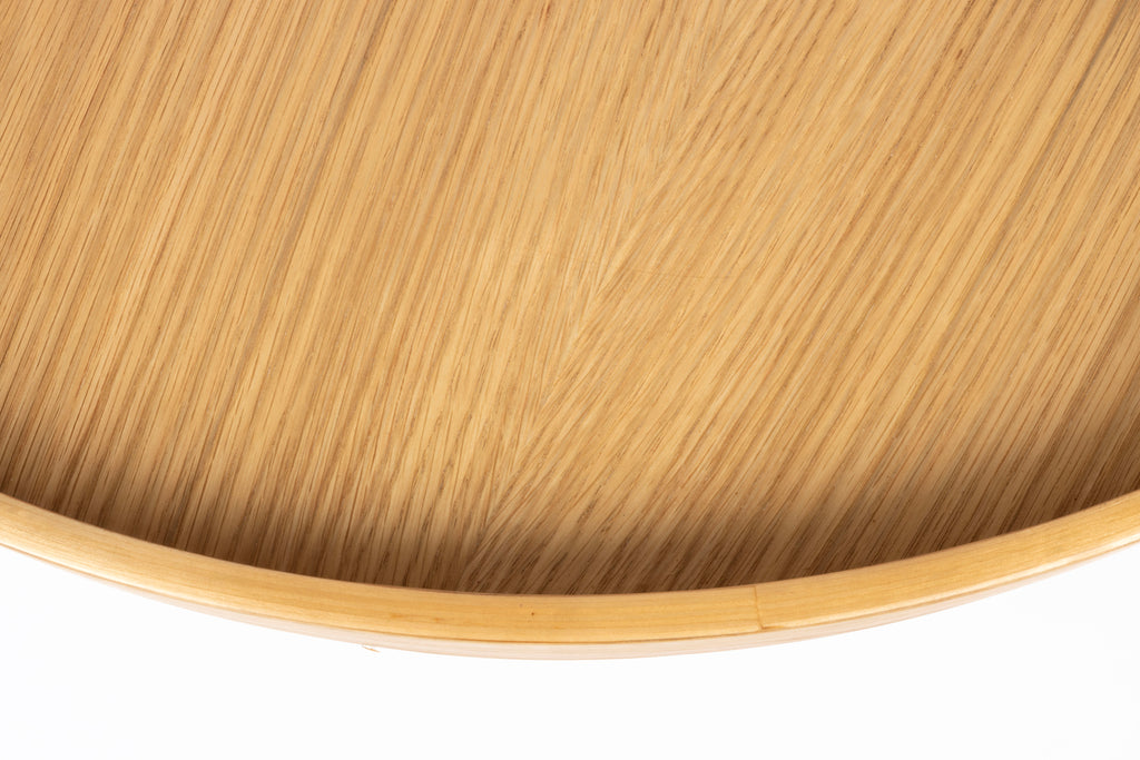 Yuri L - Table D'Appoint - Placage de chêne - Chêne/Marron