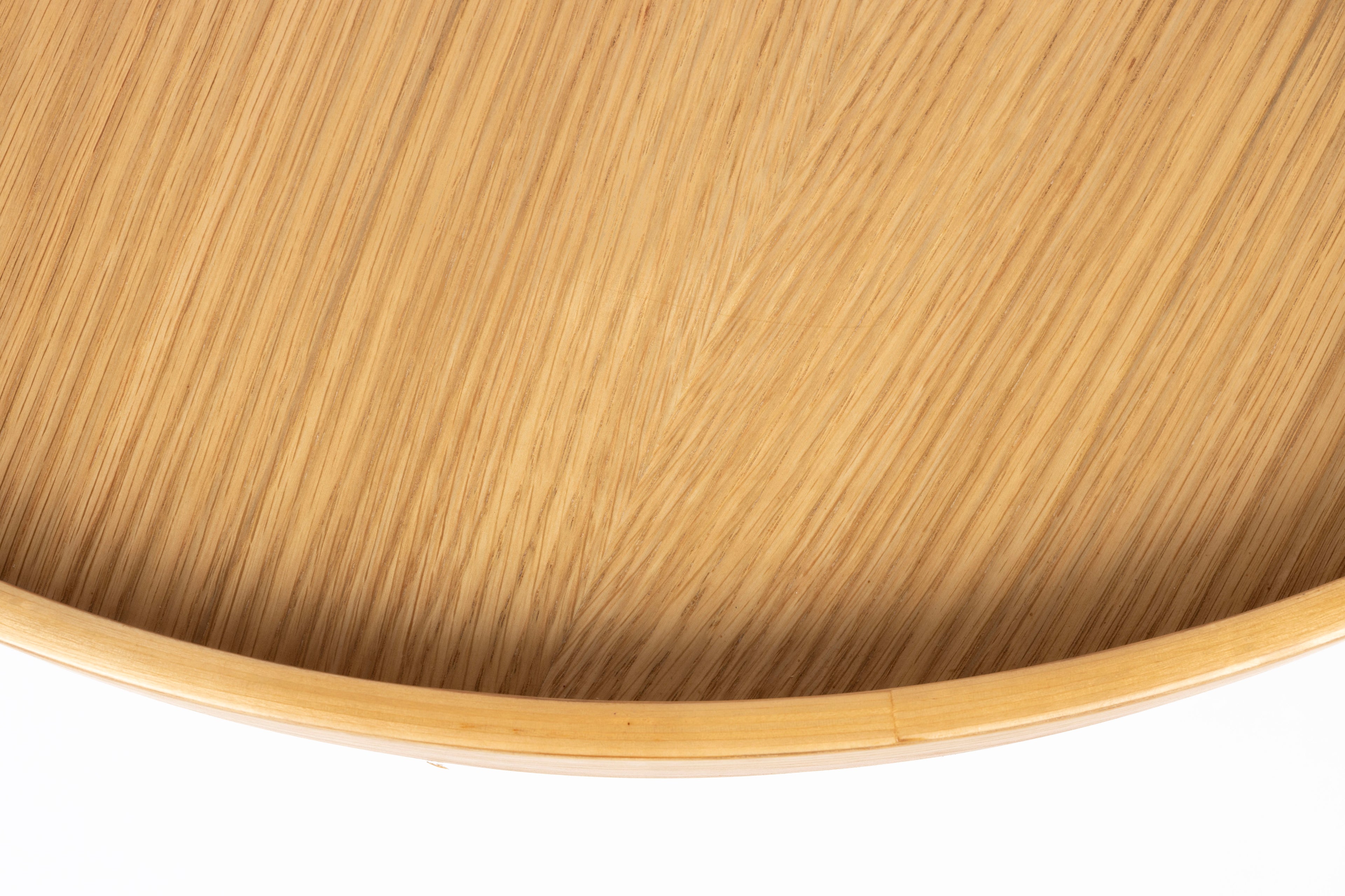 Yuri L - Table D'Appoint - Placage de chêne - Chêne/Marron