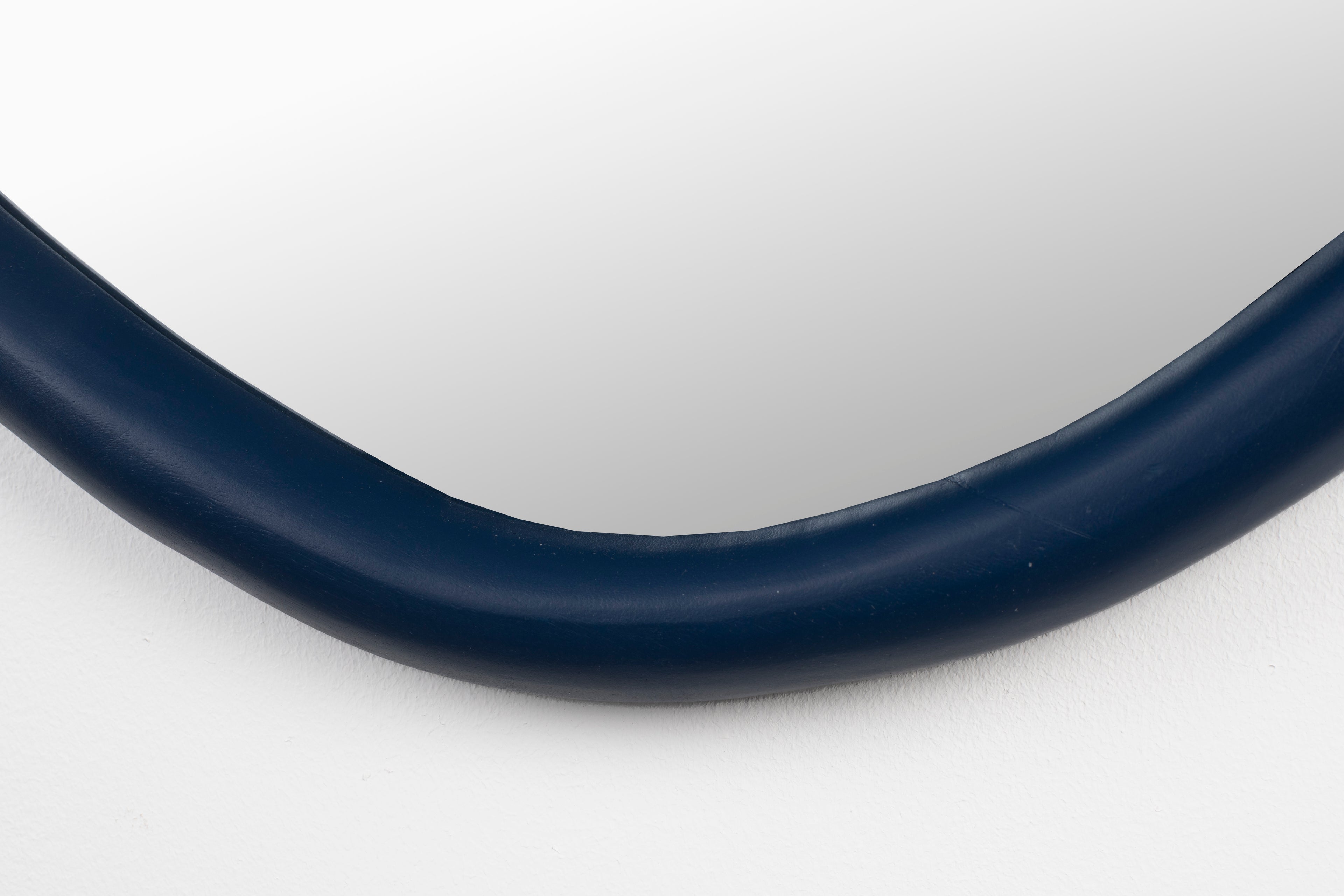 Looks M - Espejo - Madera de mango - Azul Marino