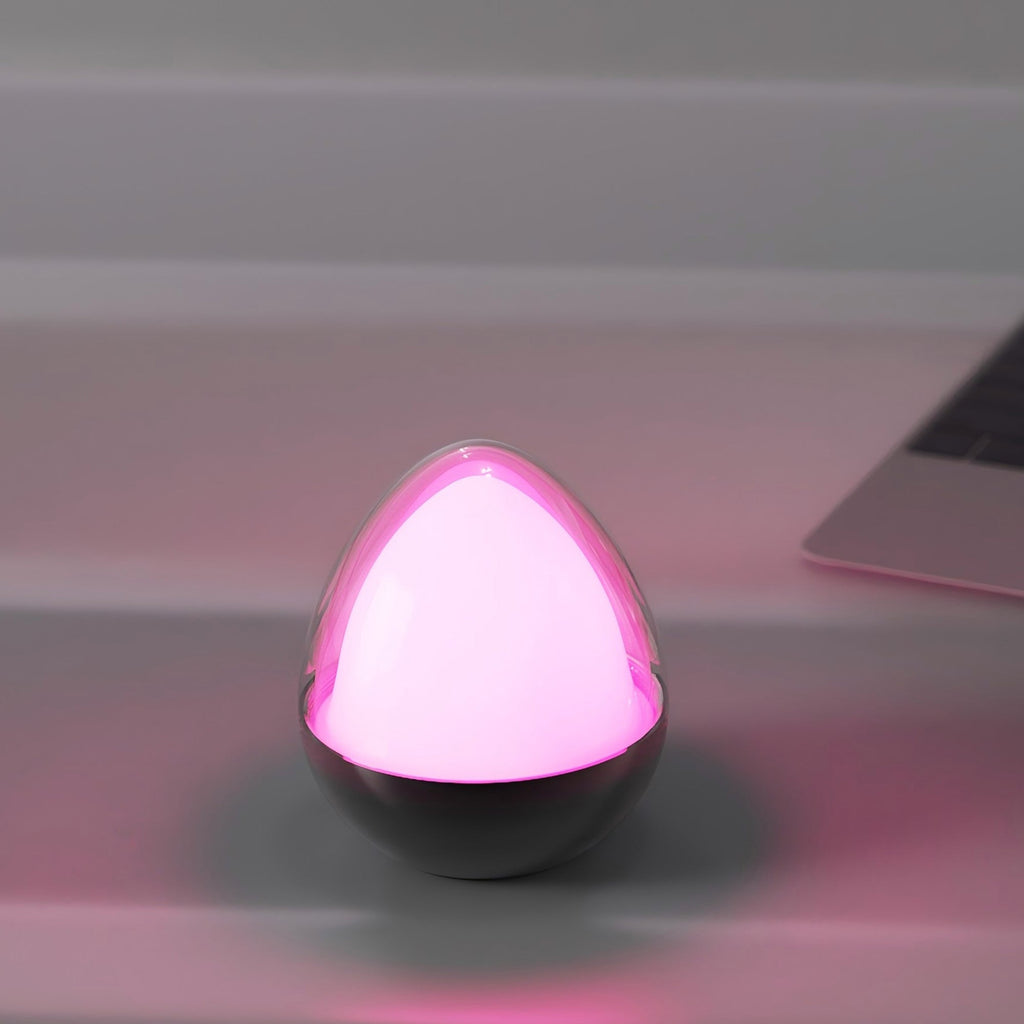 Ovie - Lampe De Table Sans Fil - Acier - Noir