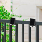 Striker - Solar Wall Light - Plastic - Black