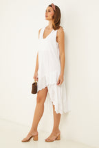 Robe - Blanc - Femme