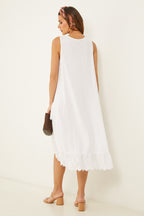 Robe - Blanc - Femme